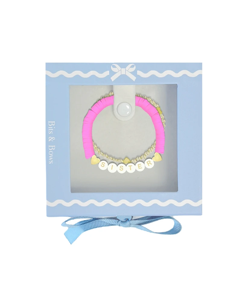 Bits & Bows Girls Sister Bracelet Gift Set