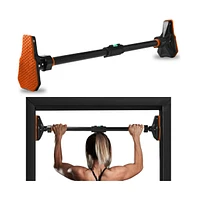 Squatz Doorway Pull Up and Chin Up Bar With Adjustable Width and Automatic Locking, 42.9” - 62.2” Inches