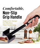 Zulay Kitchen Metal Meat Tenderizer Hammer - Dual-Sided Meat Mallet Tenderizer With Comfort-Grip Handle