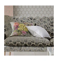 Designers Guild Grandiflora Rose Epice Linen Decorative Pillow