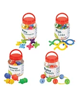 Kaplan Early Learning Manipulative Jars Complete Set - Assorted pre