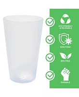 Silipint Pint Glasses: 2 pk - Icicle