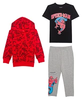 Spider-Man Toddler & Little Boys Fleece, 3-Piece Set