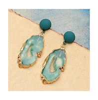 Sohi Women's Oceanic Drop Earrings