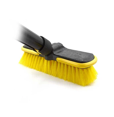 Revolve Stiff Deck Brush - Compact Cleaning - Boating And Watersports