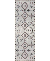 Nicole Curtis Machine Washable Series 1 SR108 2'x6' Runner Area Rug