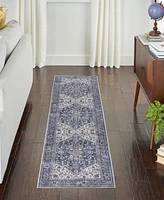 Nicole Curtis Machine Washable Series 1 SR104 2'x6' Runner Area Rug