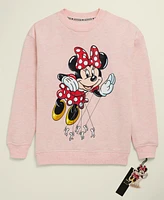 Disney | Macy's Big Kids Unisex Minnie Mouse Parade Balloon Crewneck Sweatshirt, Exclusively at