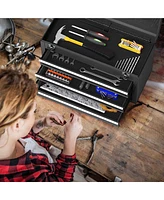Costway Portable Tool Chest Box Storage Cabinet Garage Mechanic Organizer 3 Drawers