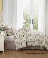 Laura Ashley Roses Sateen -Pc. Duvet Cover Set