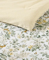 Laura Ashley Country Meadow Reversible 3-Pc. Comforter Set