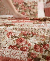 Laura Ashley Harrietta Patchwork Reversible -Pc. Quilt Set