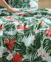 Tommy Bahama Home Festive Palms Reversible 3-Pc. Comforter Set