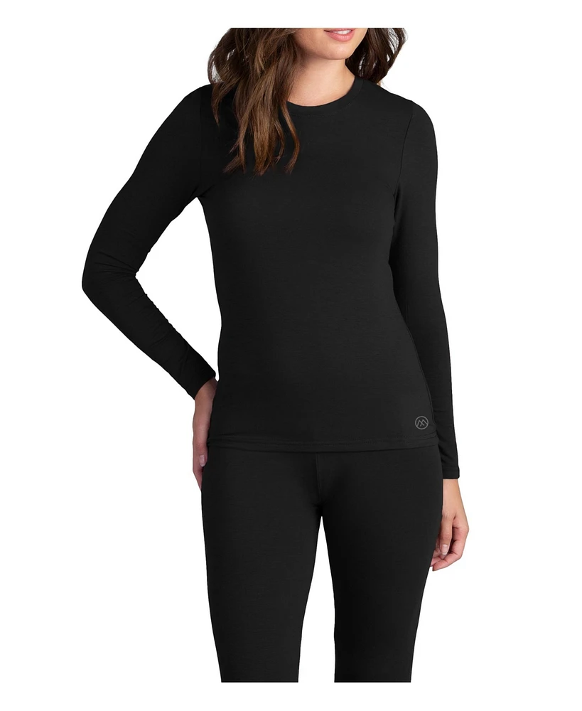 Watson'S Women's Heat Long Sleeve Thermal Crew