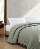 Eddie Bauer Classic Soft Solid Microfiber Blanket, Full/Queen