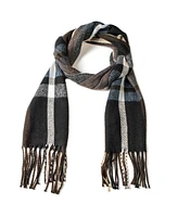 Alpine Swiss Men's Scarf Soft 80 Inch Long Warm Scarves Plaids Winter Shawl
