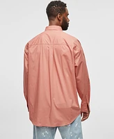 Mode of One Men's Long-Sleeve Button-Front Utility Shirt, Exclusively at Macy's