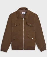 Mode of One Men's Multi Pocket Bomber Jacket, Created for Macy's