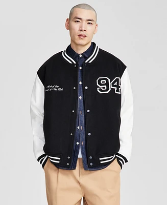 Mode of One Men's Ny Varsity Jacket, Exclusively at Macy's