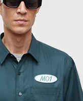 Mode of One Men's Short-Sleeve Button-Front Patch Pocket Shirt, Exclusively at Macy's