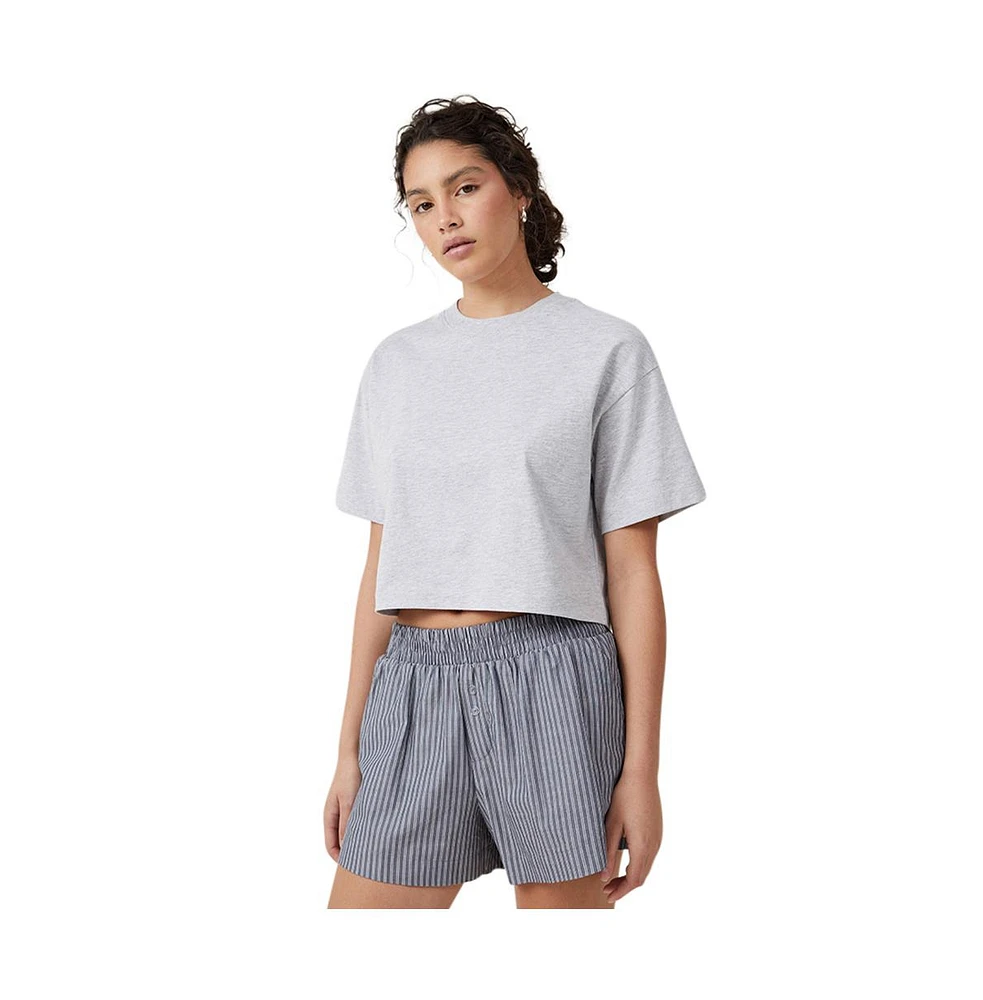 Cotton On Women's Cropped Boxy Tee