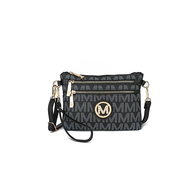 Mkf Collection Geneve M Signature Functional Crossbody & Wristlet by Mia K