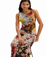 Desigual Women's Floral midi dress