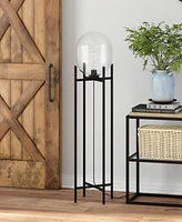 Hudson & Canal 55" Metal Edison Tall Floor Lamp