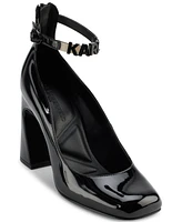 Karl Lagerfeld Paris Women's Pavla Ankle Strap Pumps