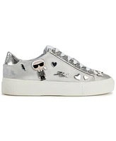 Karl Lagerfeld Paris Women's Cate Pins Lace-Up Sneakers