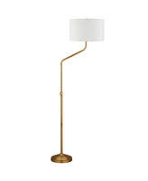 Hudson & Canal 66" Metal Callum Height-Adjustable Floor Lamp