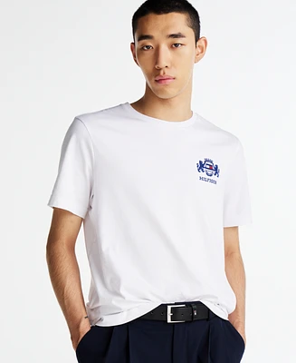 Tommy Hilfiger Men's Embroidered Logo Crest T-Shirt