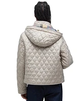 Barbour Women's Penelope Hooded Diamond-Quilted Coat