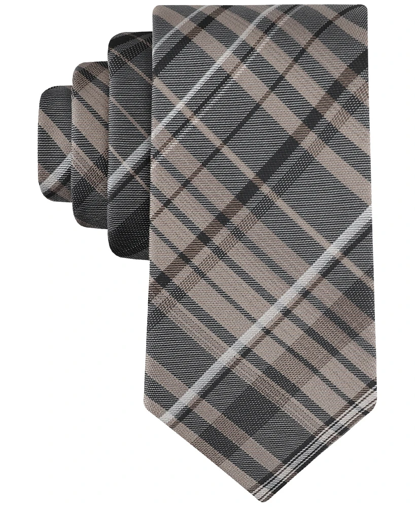 Calvin Klein Men's Zuri Plaid Tie