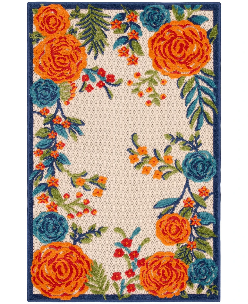 Nourison Home Aloha ALH32 2'8"x4' Area Rug