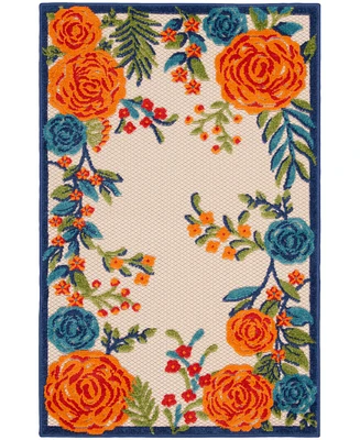 Nourison Home Aloha ALH32 2'8"x4' Area Rug