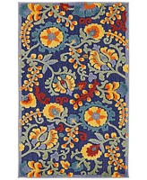 Nourison Home Aloha ALH17 2'8"x4' Area Rug