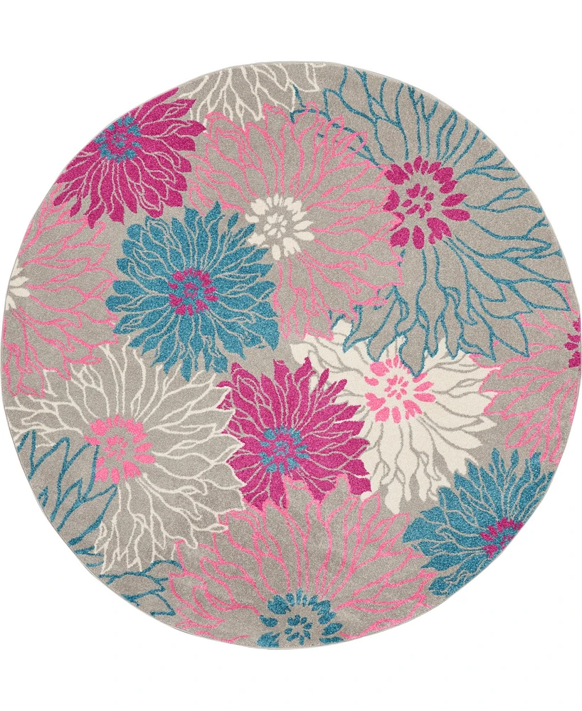 Nourison Home Passion PSN17 8'x8' Round Area Rug