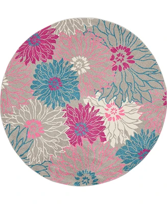 Nourison Home Passion PSN17 8'x8' Round Area Rug