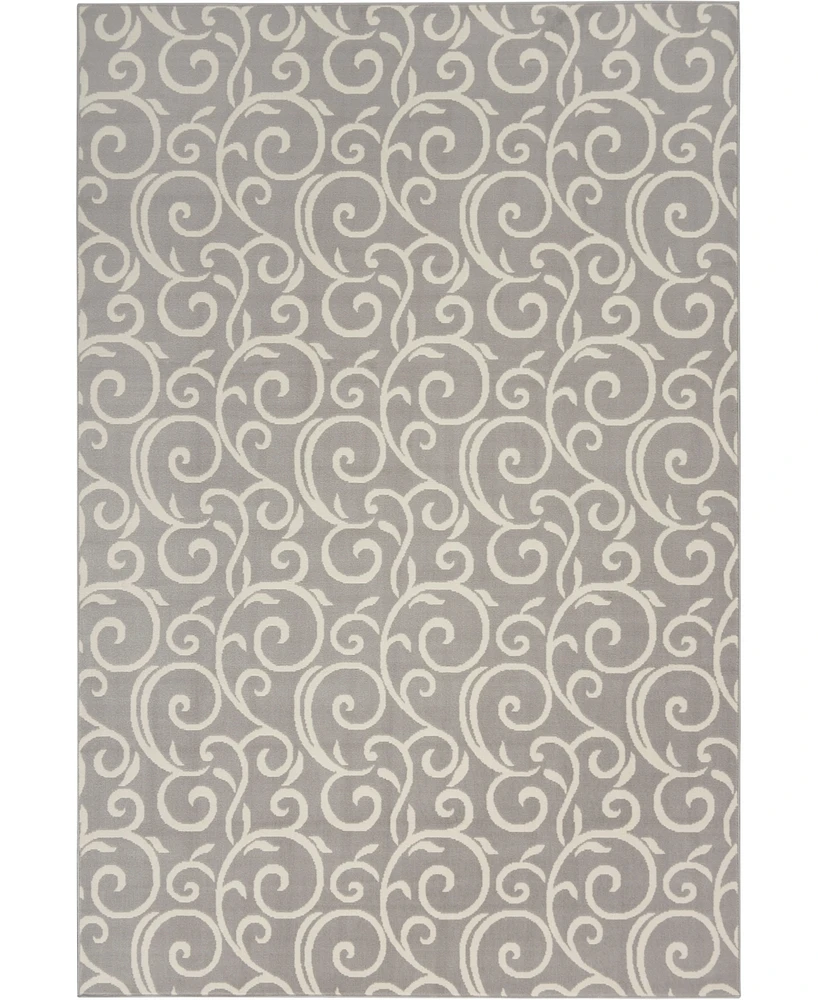 Nourison Home Grafix GRF19 5'3"x7'3" Area Rug