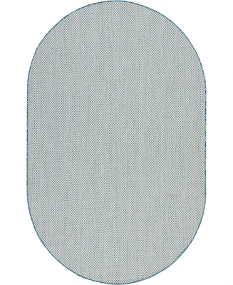 Nourison Home Courtyard COU01 5'x8' Oval Area Rug