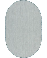 Nourison Home Courtyard COU01 5'x8' Oval Area Rug