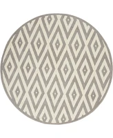 Nourison Home Grafix GRF18 5'3"x5'3" Round Area Rug