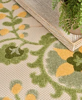 Nourison Home Aloha ALH17 5'3"x5'3" Round Area Rug