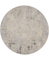 Nourison Home Rustic Textures RUS07 5'3"x5'3" Round Area Rug