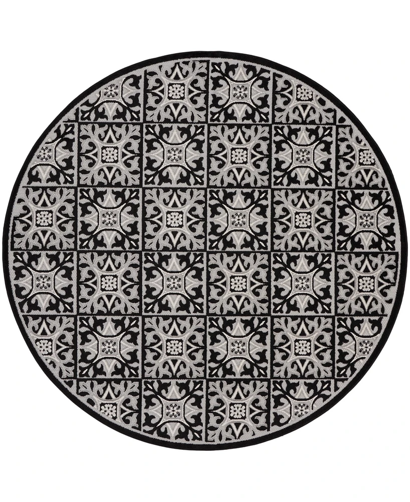 Nourison Home Aloha ALH34 7'10"x7'10" Round Area Rug