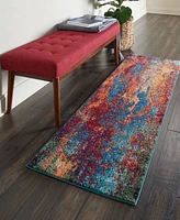 Nourison Home Celestial CES08 2'x6' Runner Area Rug