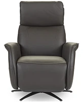 Lennix Leather Tv Recliner with Massage, Created for Macy's