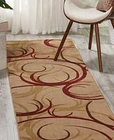 Nourison Home Somerset ST82 2'3"x8' Runner Area Rug