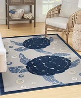 Nourison Home Aloha ALH27 3'6"x5'6" Area Rug